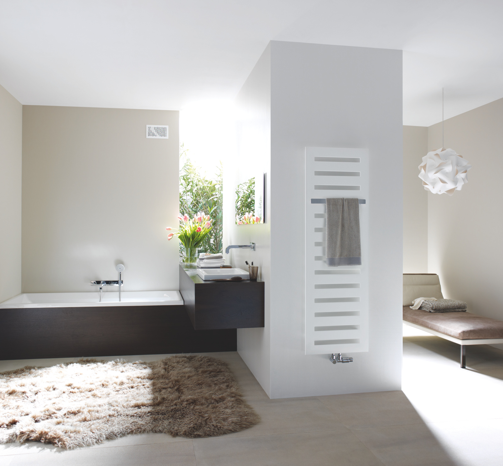 Rendering Zehnder Metropolitan Bar Decorative radiator 