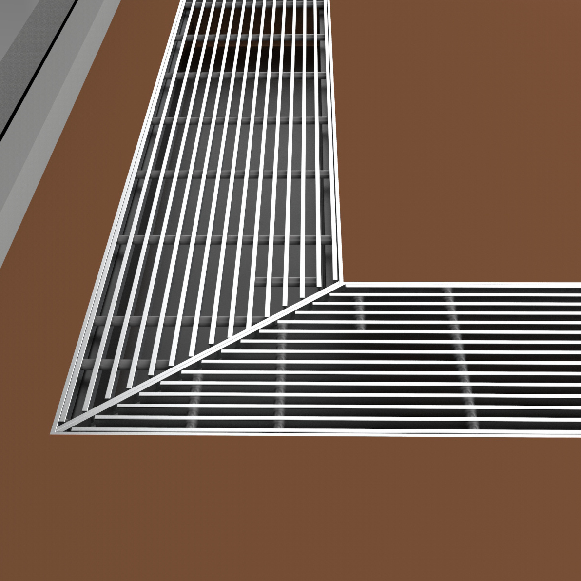 Rendering Zehnder Terraline Neo Decorative radiator 