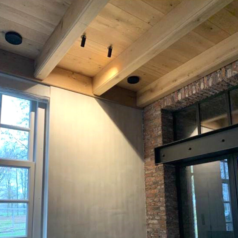 Zuluft Tellerventil in Schwarz