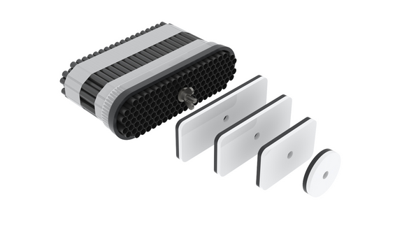 Rendering Comfortable indoor ventilation Angled view