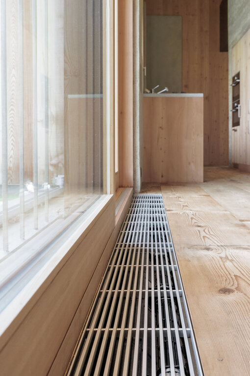 Wohnhaus Maloja, Referenzobjekt mit Zehnder Terraline Neo und Zehnder Subway