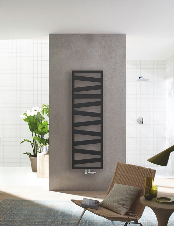 Rendering Zehnder Ribbon Decorative radiator 
