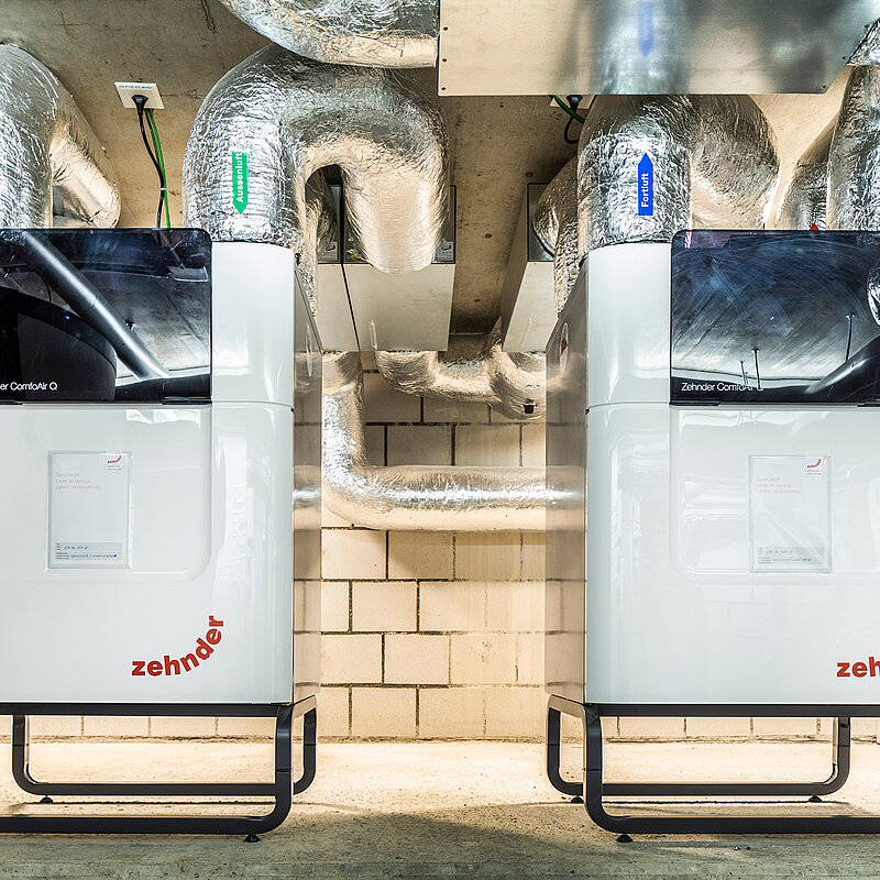 [Translate to Deutsch:] Komfortlüftungsgerät Zehnder ComfoAir Q