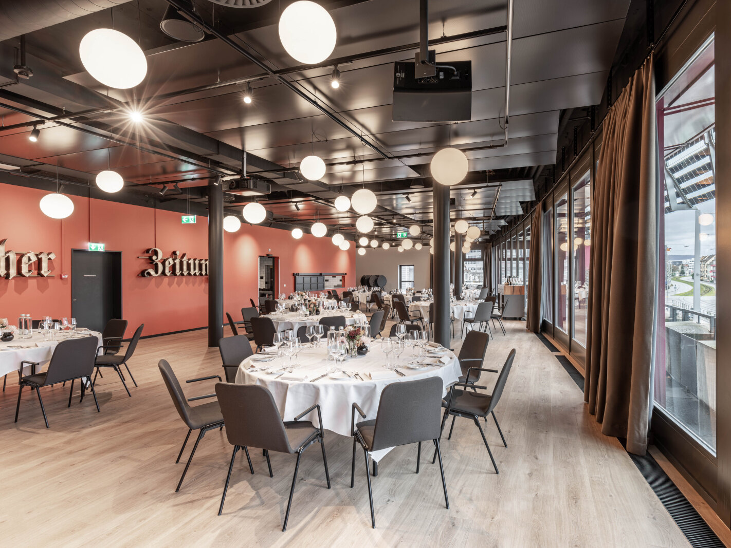 Zehnder Terraline nella sala banchetti