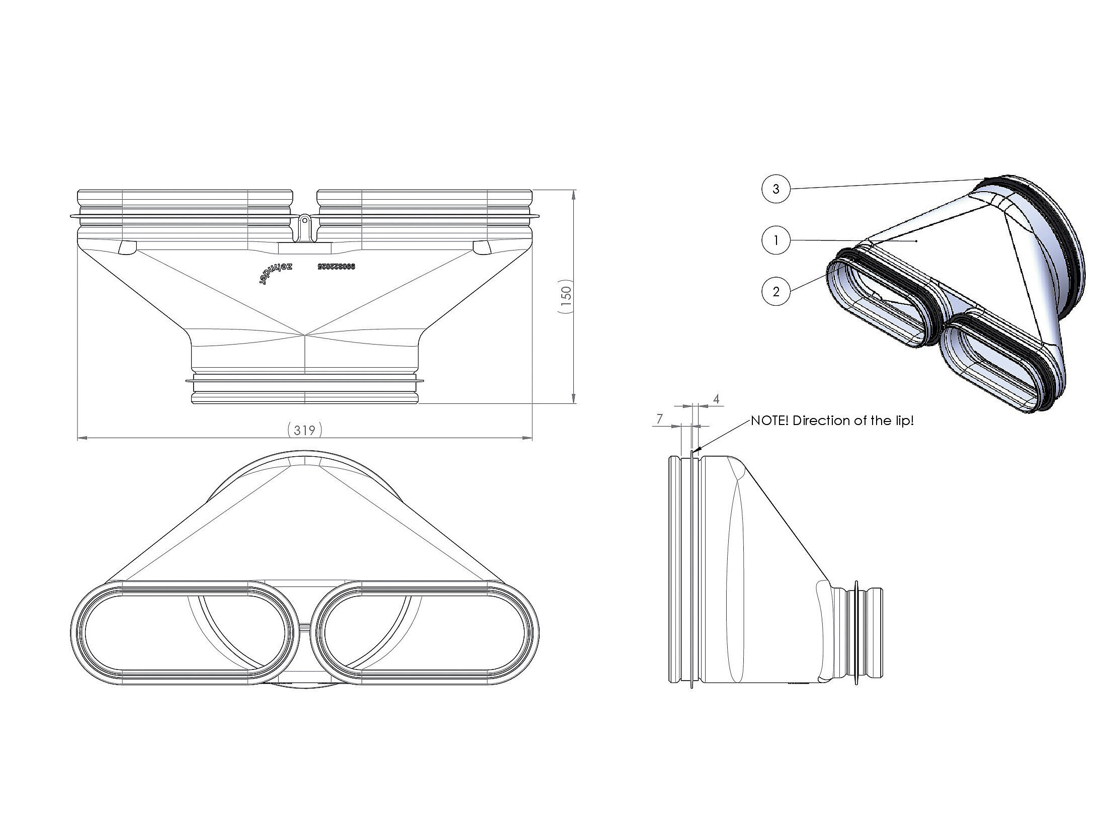 CAD-Software digitale Zeichnung