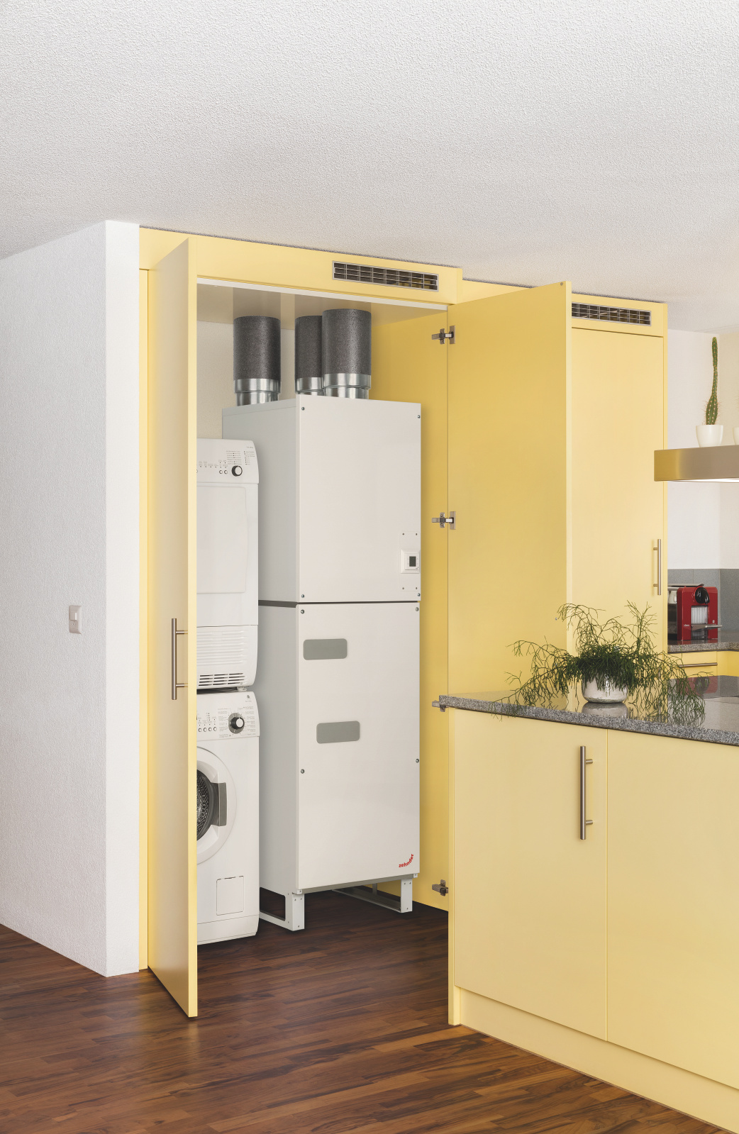 Rendering Zehnder ComfoAir SL 330 Comfortable indoor ventilation Front view