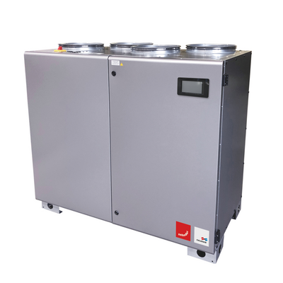 Cut-Out Zehnder Silvertop Comfortable indoor ventilation Angled view