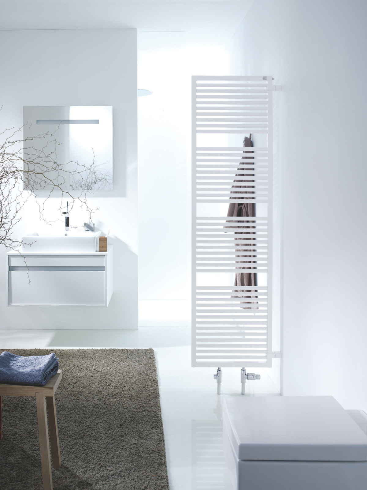 Rendering Zehnder Universal Decorative radiator Front view