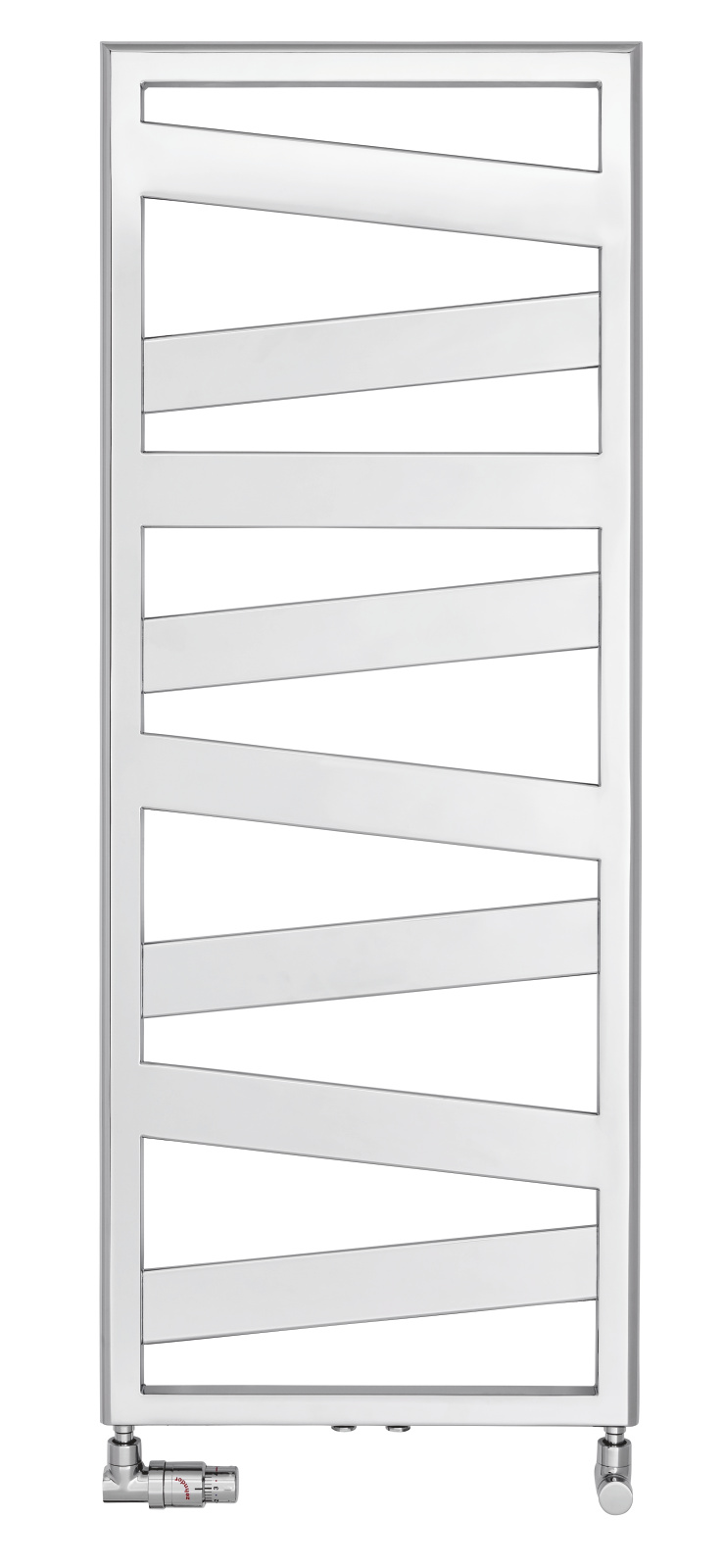 Cut-Out Zehnder Ribbon Decorative radiator Front view