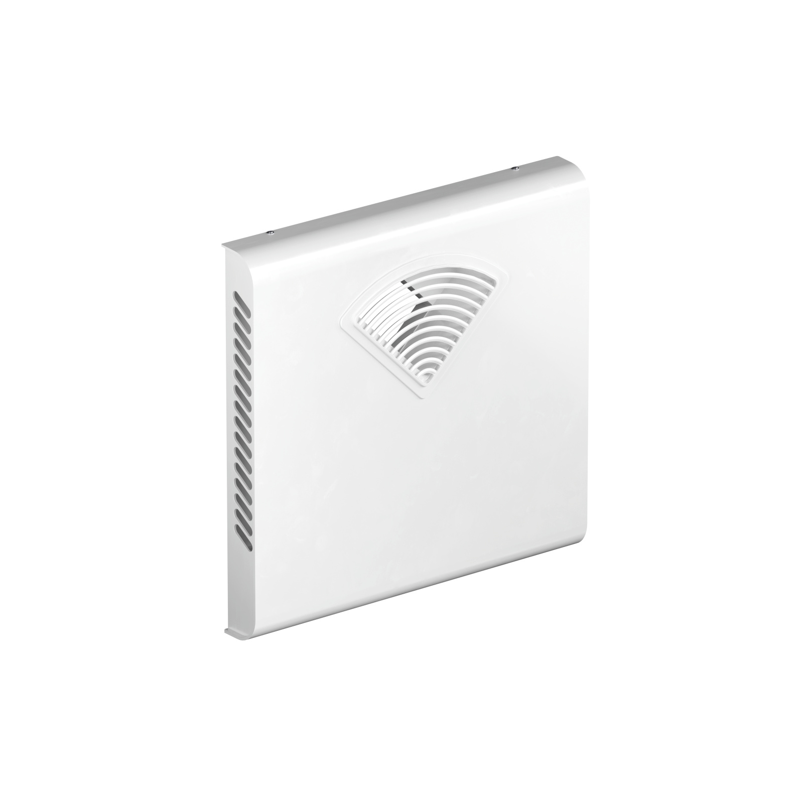 Rendering Zehnder ComfoSpot 50 Comfortable indoor ventilation Angled view