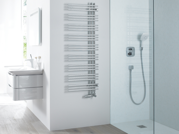 Rendering Zehnder Yucca Asym Decorative radiator 