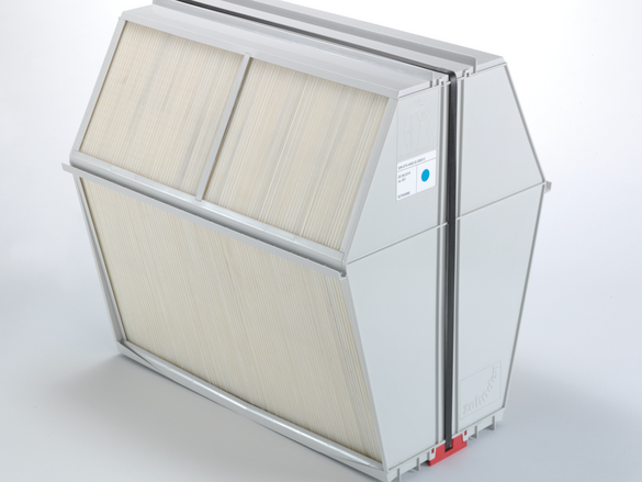 Vue du produit Échangeur enthalpique d’humidité/de chaleur Zehnder