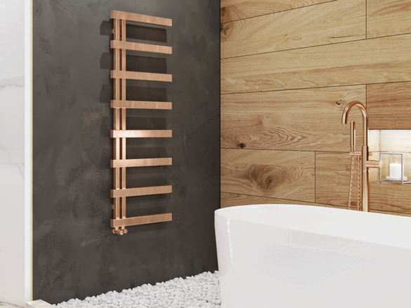 Rendering Zehnder Alban Decorative radiator Front view