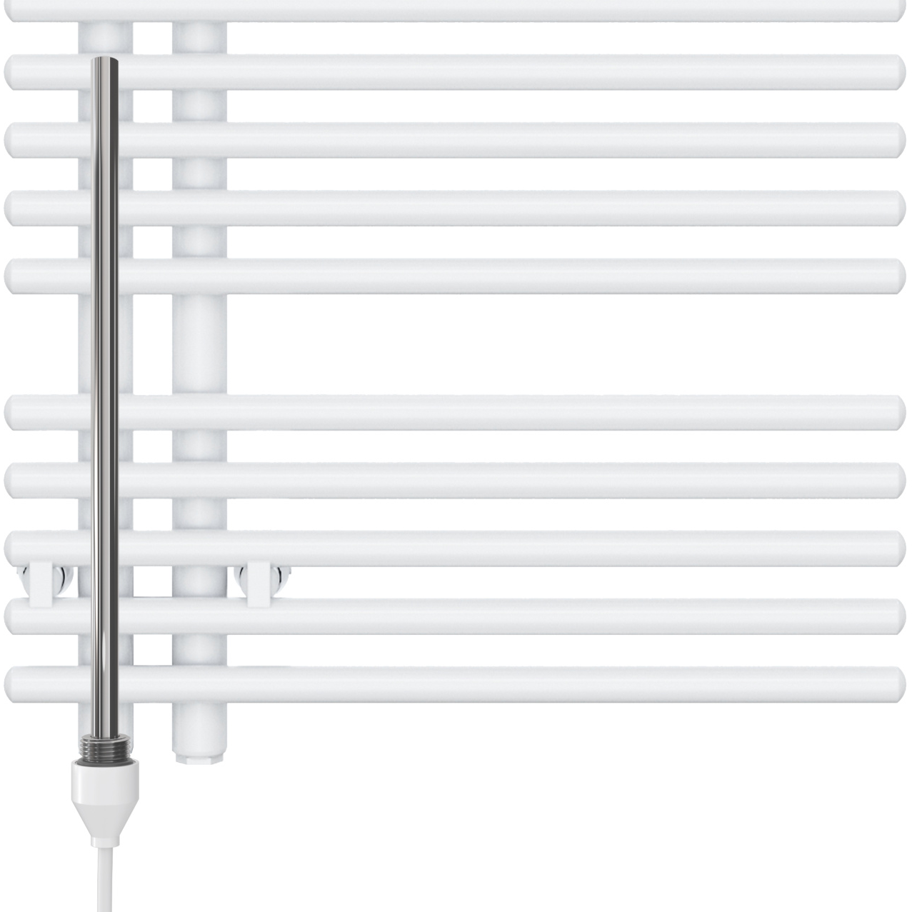 Elektrischer Zehnder Heizstab im Yucca Badheizkörper 