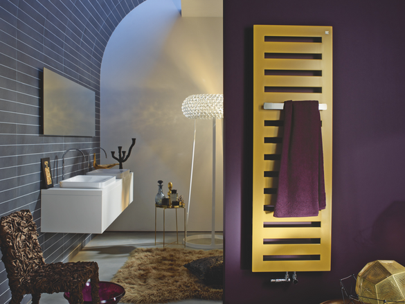 Rendering Zehnder Metropolitan Bar Decorative radiator Front view