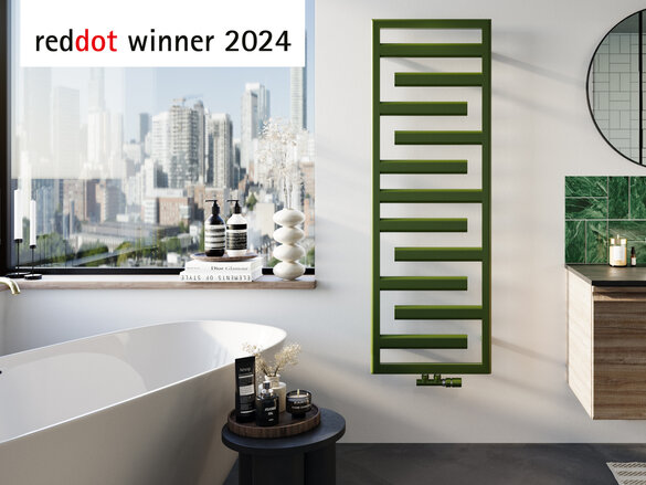 Rendering Zehnder Tetris Decorative radiator 