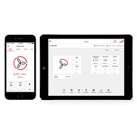 Zehnder ComfoControl-App telefono e tablet zehnder comfocontrol app