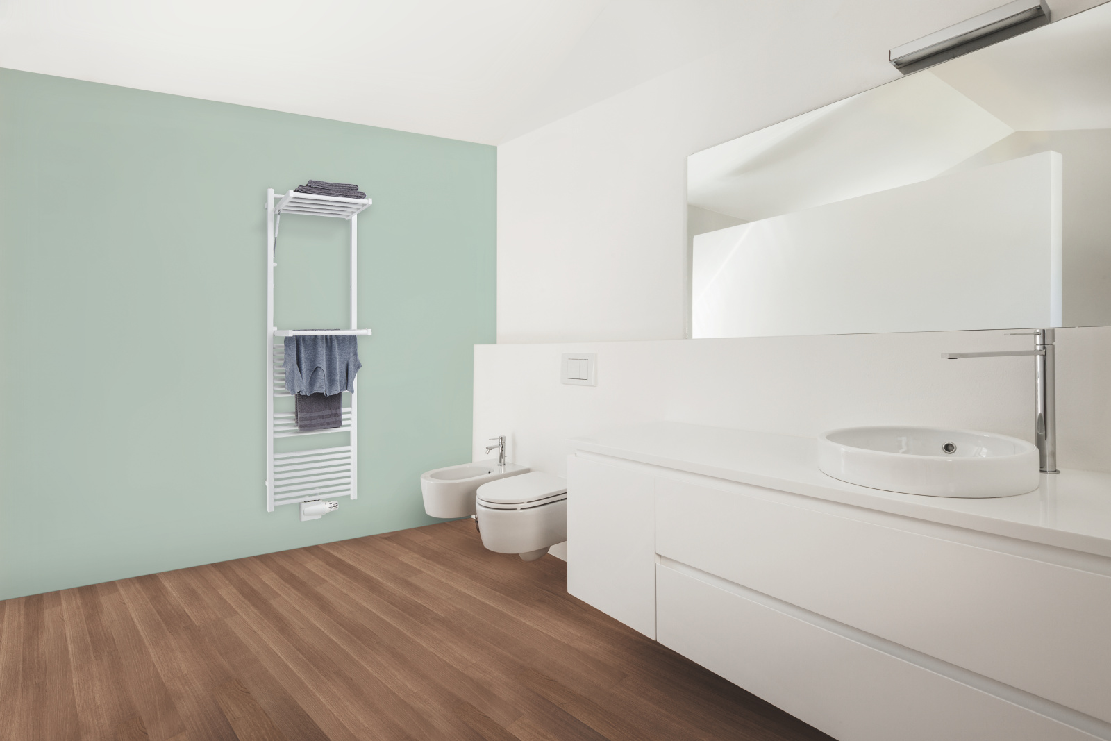 Rendering Zehnder Zeno Wing Decorative radiator 