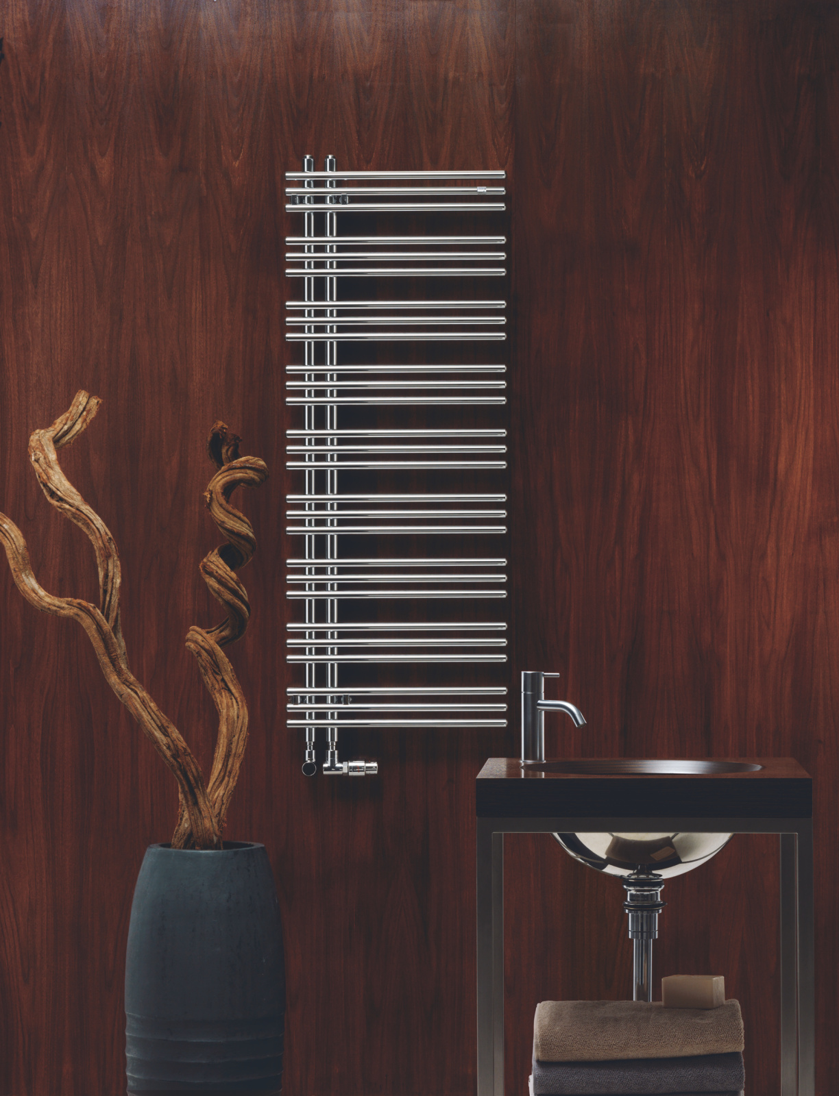 Rendering Zehnder Yucca Asym Decorative radiator 