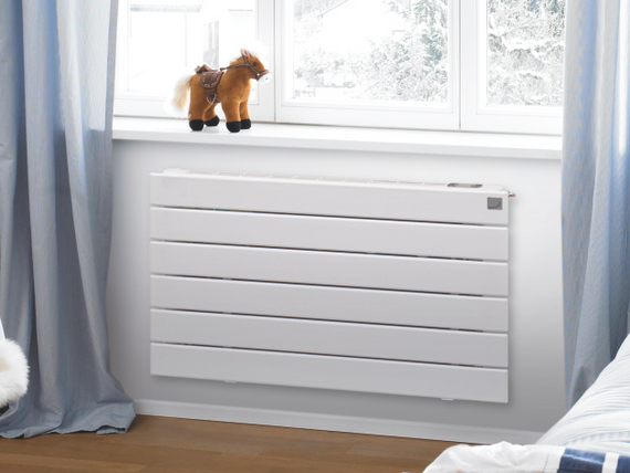 Rendering Zehnder Nova Neo Decorative radiator Front view