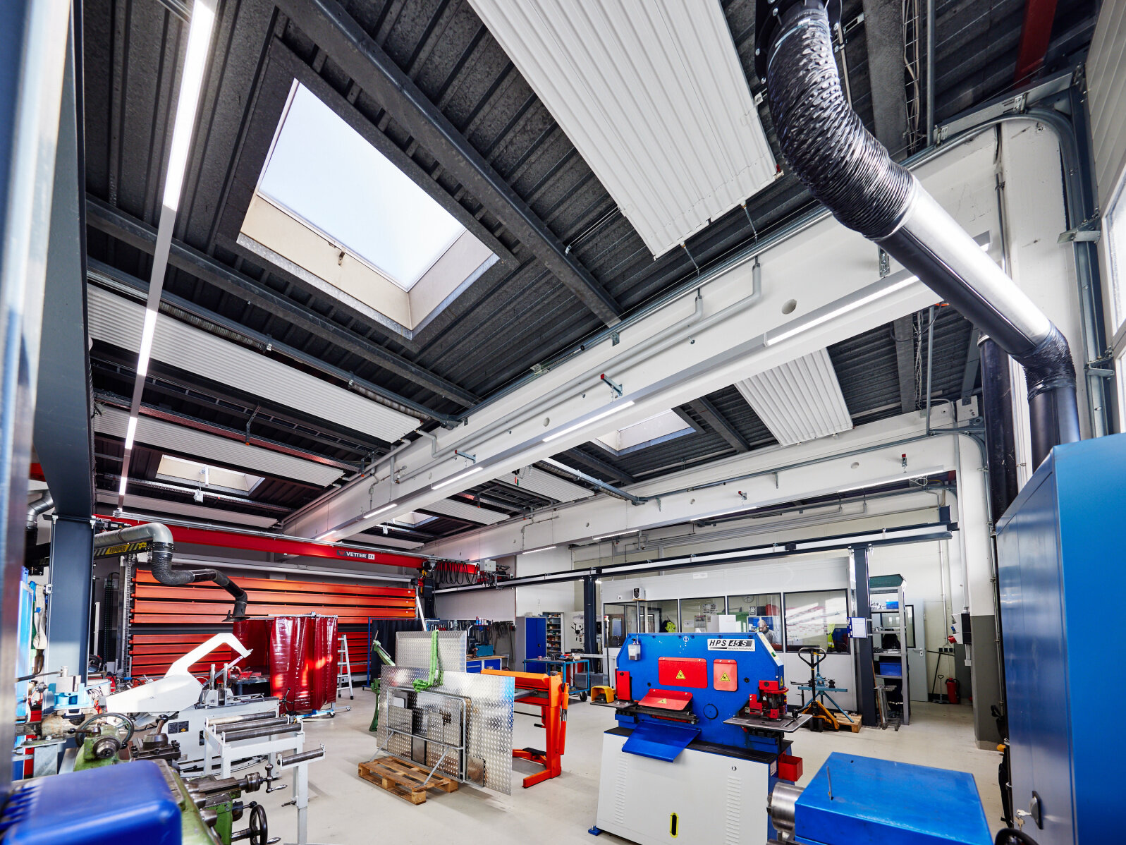 Stabilimento di produzione della centrale elettrica