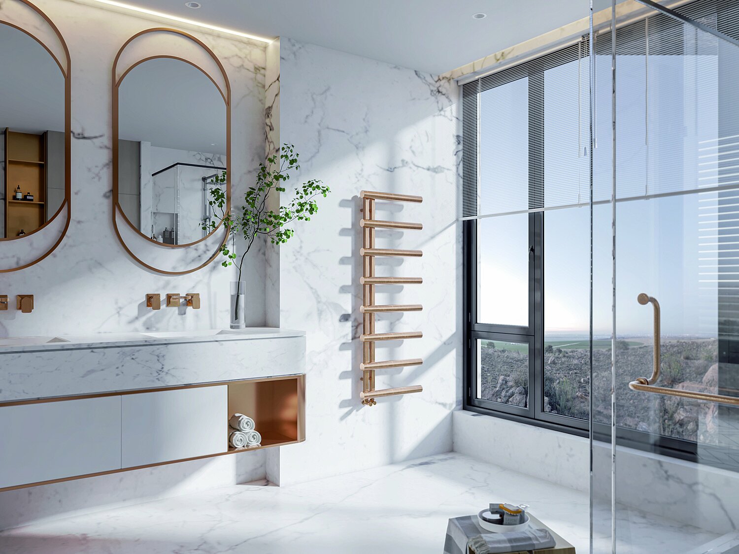 Radiateur de salle de bains Zehnder Chime