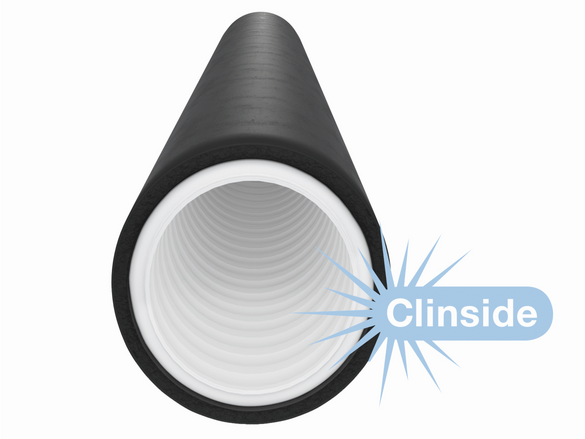 Le tube de ventilation isolé Zehnder ComfoTube Therm 90 clinside thermal shield
