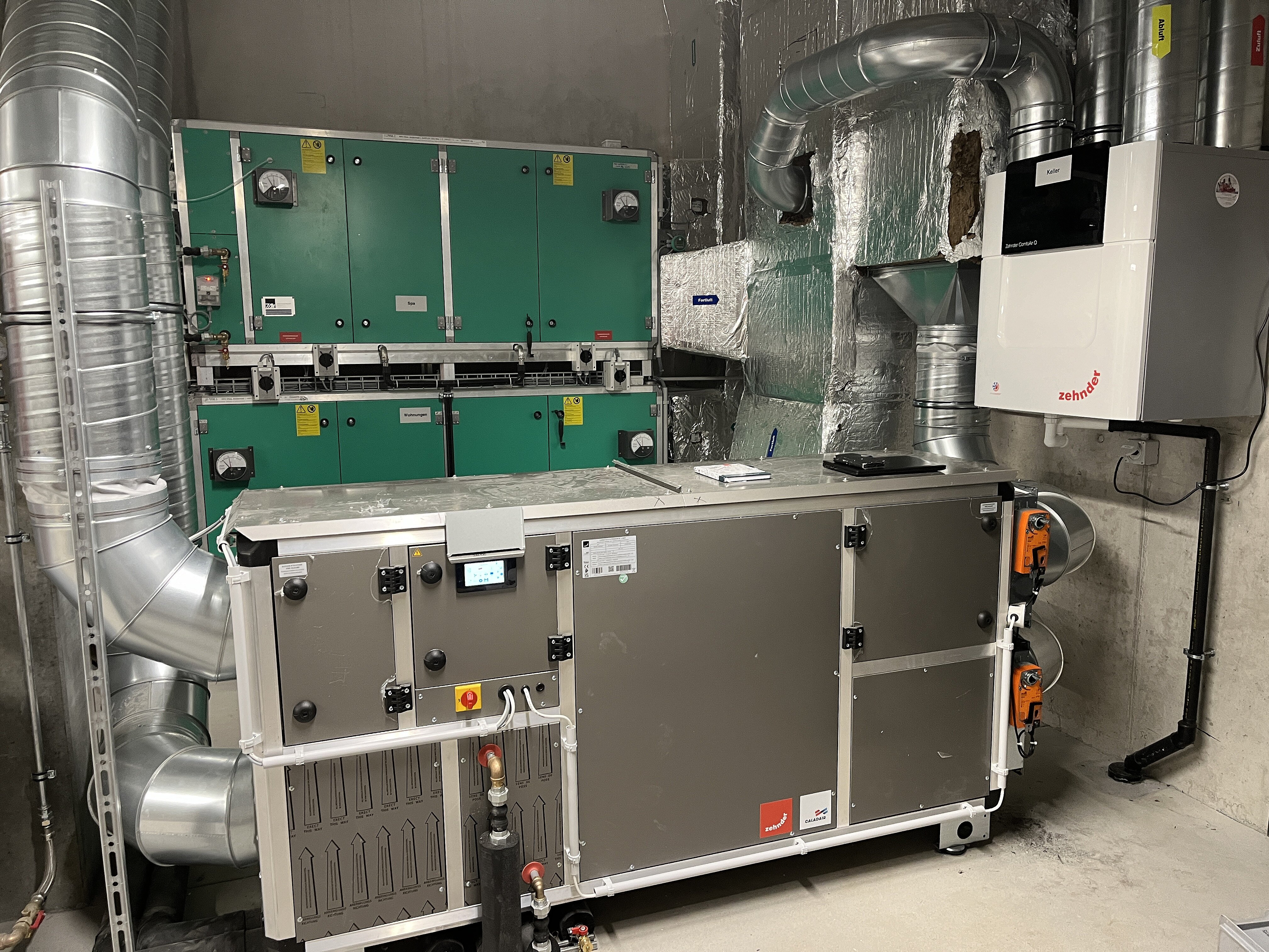 Unità di ventilazione Zehnder Carma