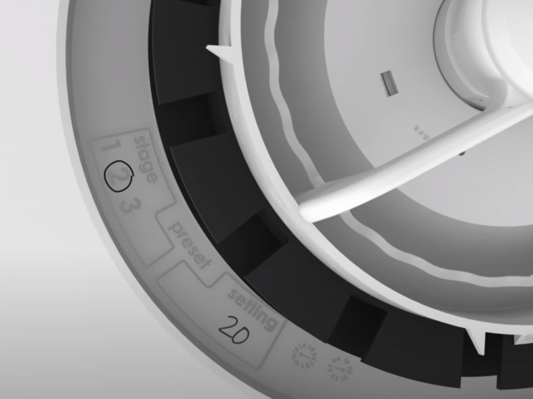Documenter la position de réglage bouche d’extraction 