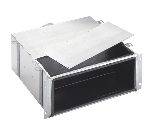 Caisson de distribution en applique avec couverture frontale