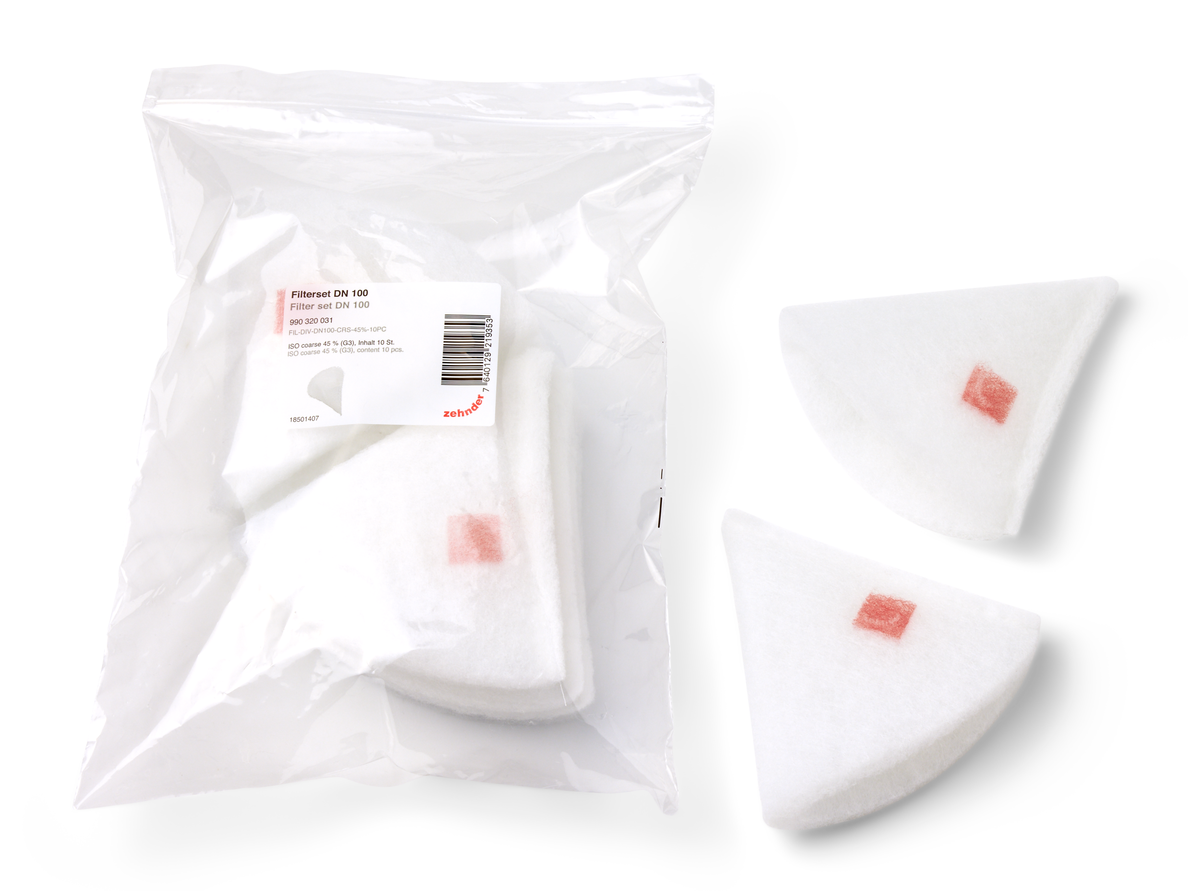 Filtre de remplacement bouche d'air ComfoValve Luna E