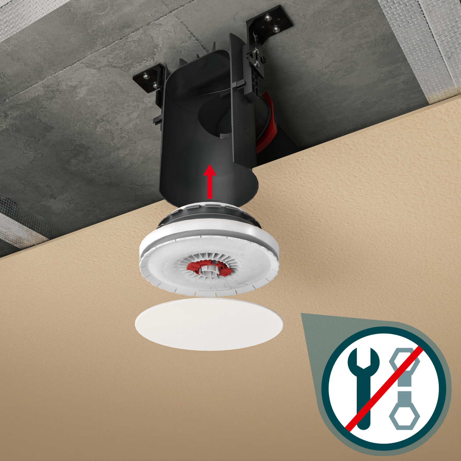 Montaggio Zehnder ComfoValve Luna 