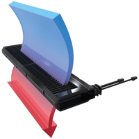 Serpentina di preriscaldamento modulante nell'apparecchio di ventilazione