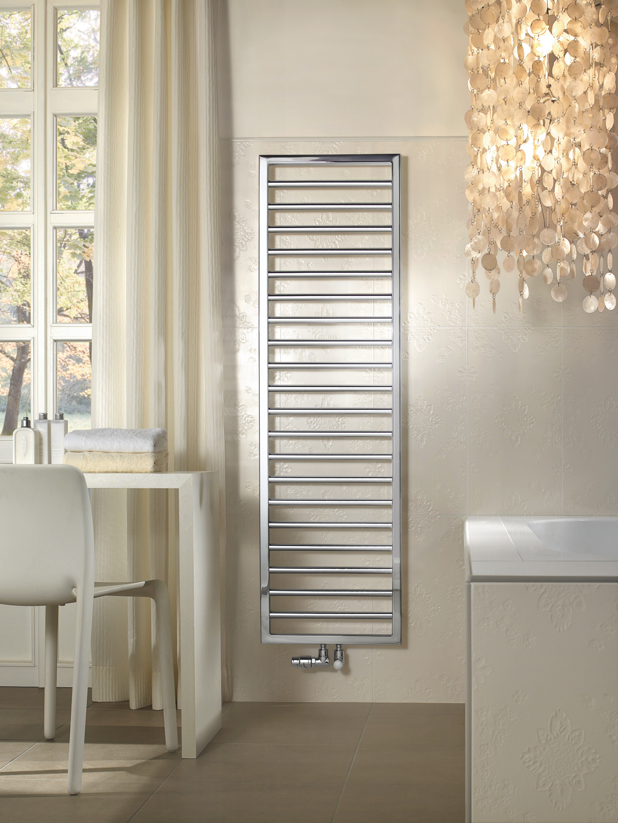 Rendering Zehnder Subway Decorative radiator Front view
