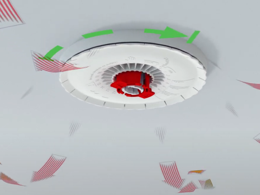 Volumenstrom einregulierung Zehnder ComfoValve Luna S