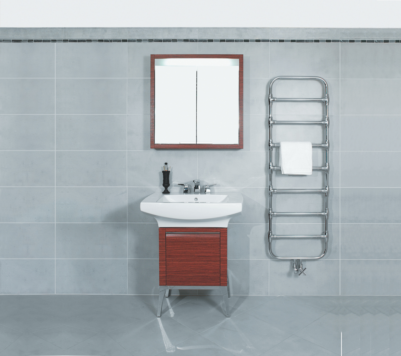 Rendering Zehnder Nobis Decorative radiator Front view