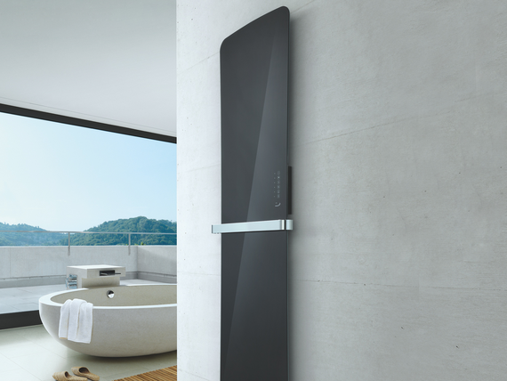 Rendering Zehnder Folio Glass Decorative radiator 