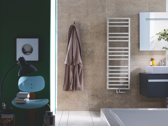 Rendering Zehnder Quaro Spa Decorative radiator 