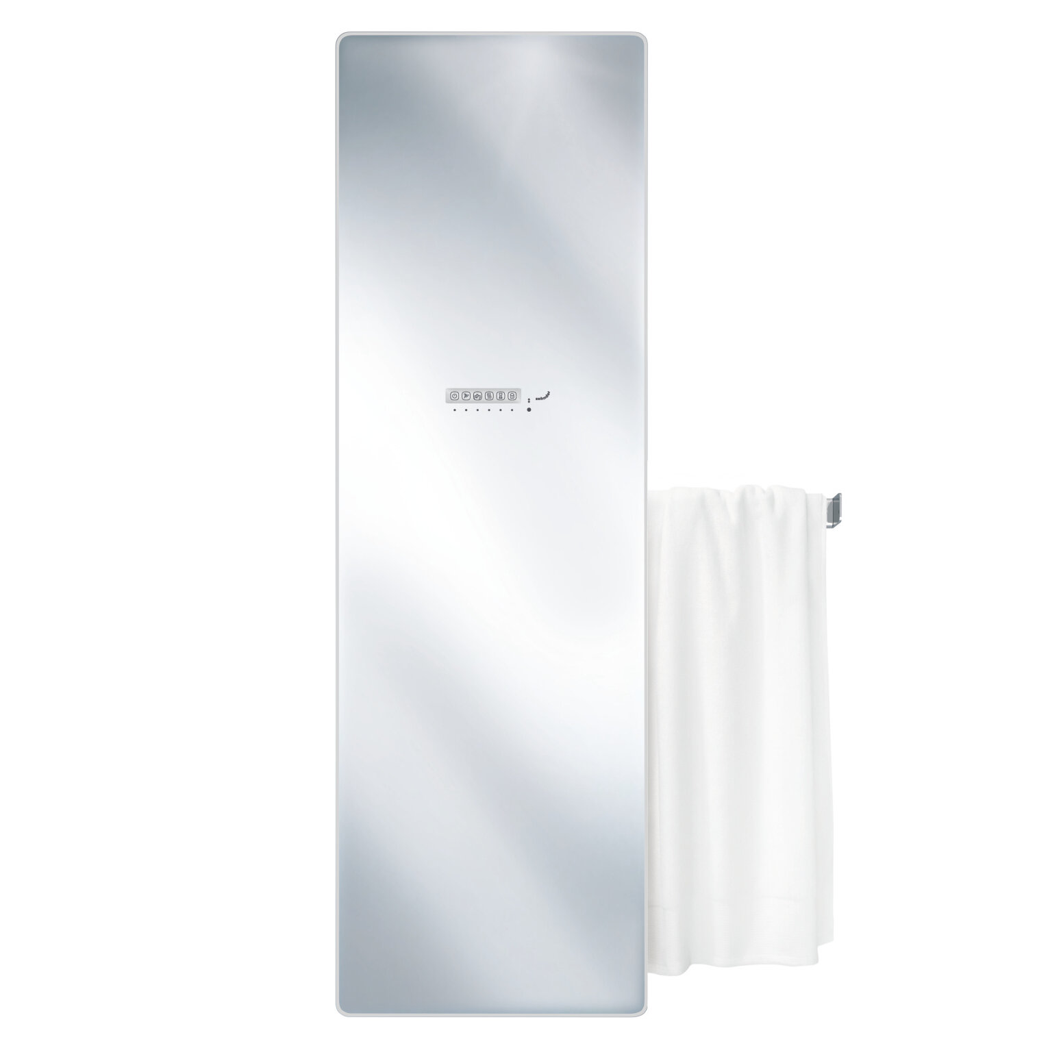 Bagno ordinato con barra portasalviette estraibile Barra portasalviette con asciugamano da bagno