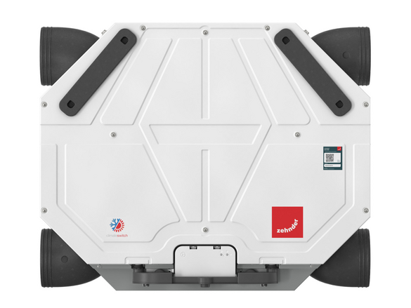 Cut-Out Zehnder ComfoAir Flex 250 Comfortable indoor ventilation Front view