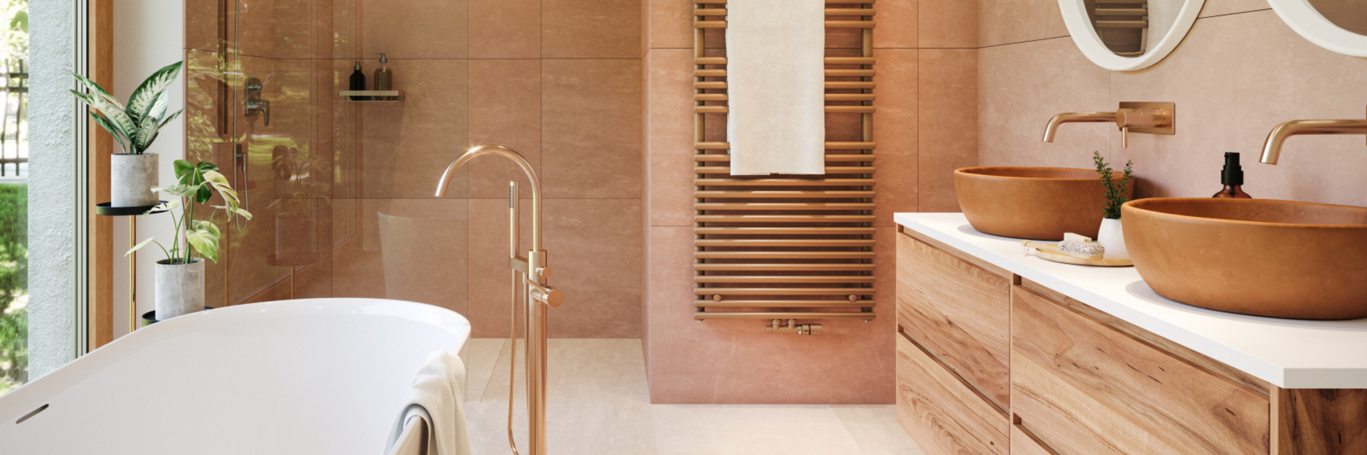 Rendering Zehnder Forma Spa Decorative radiator 