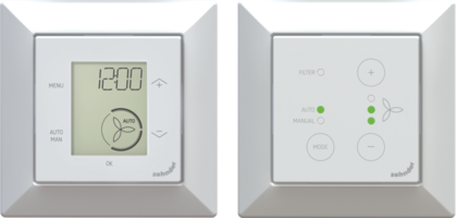 Pannelli di comando per apparecchio di ventilazione