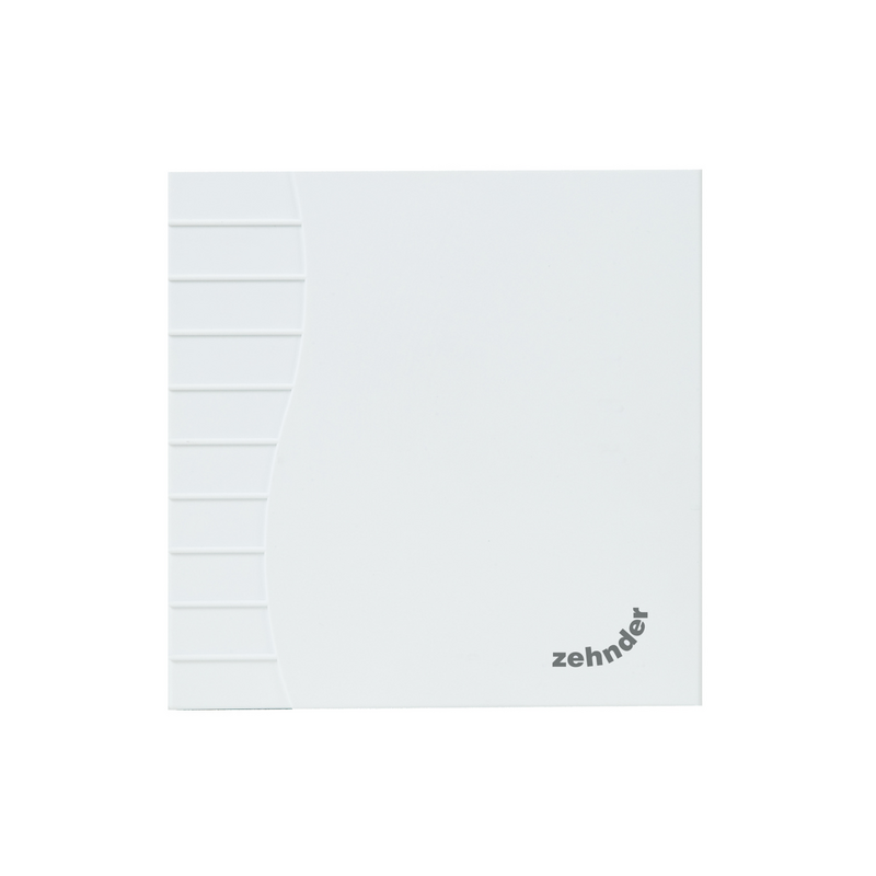 Cut-Out Zehnder Humidity Room Sensor Comfortable indoor ventilation Front view
