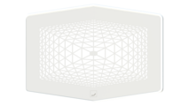 Rendering ComfoGrid CLD Design line Comfortable indoor ventilation Top view