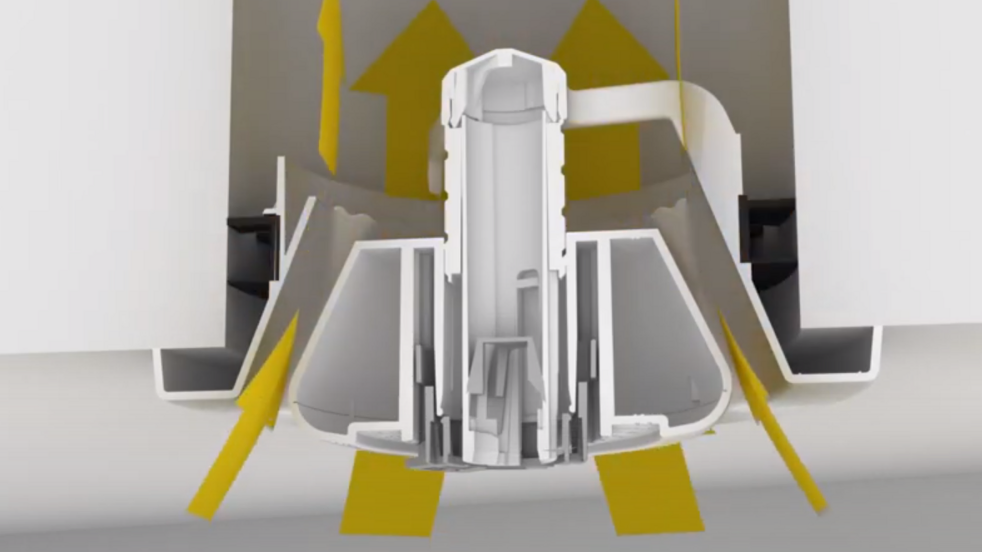 Videobild Montage Abluft-Tellerventil