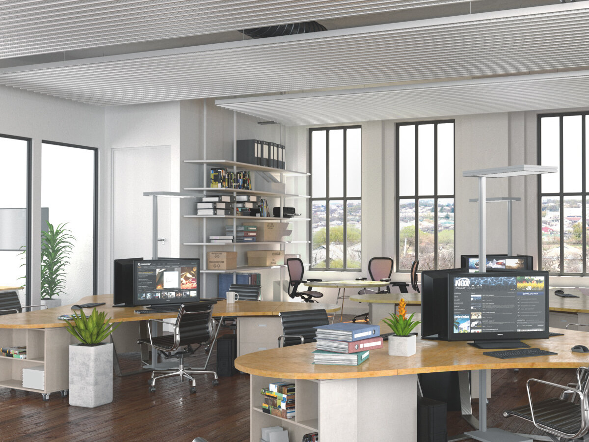 Zehnder ZFP Urban dans les bureaux
