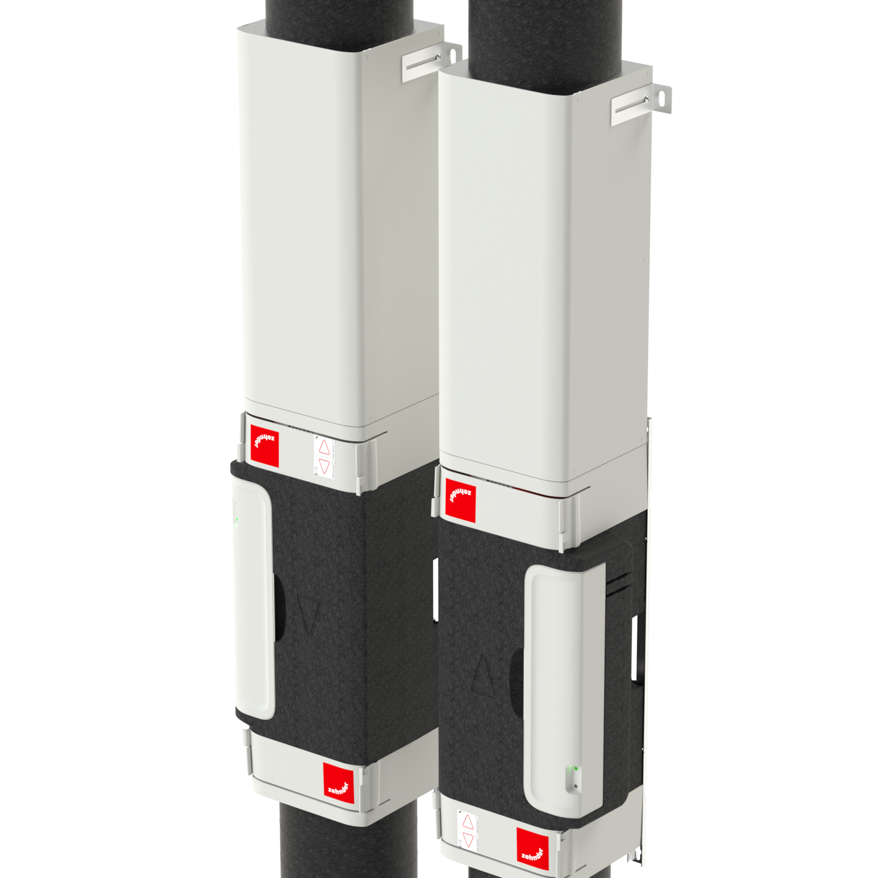 Caisson de ventilation d'appartement Zehnder ComfoVar Aero avec silencieux