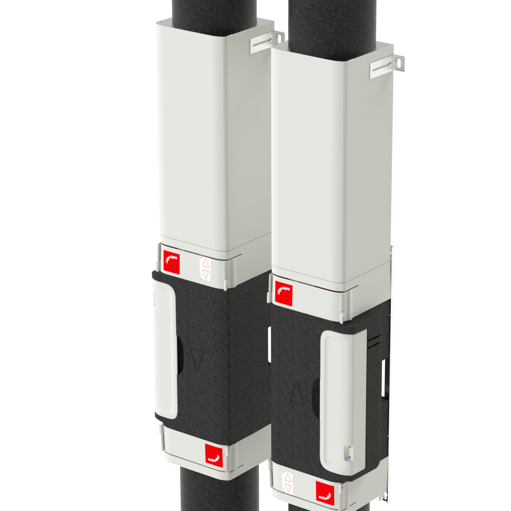 Cassetta di ventilazione domestica Zehnder ComfoVar Aero con silenziatore Cassetta di ventilazione domestica Zehnder ComfoVar Aero con silenziatore