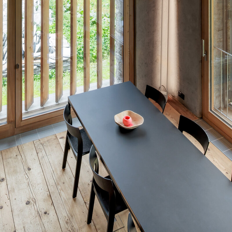 Wohnhaus Maloja, Referenzobjekt mit Zehnder Terraline Neo und Zehnder Subway