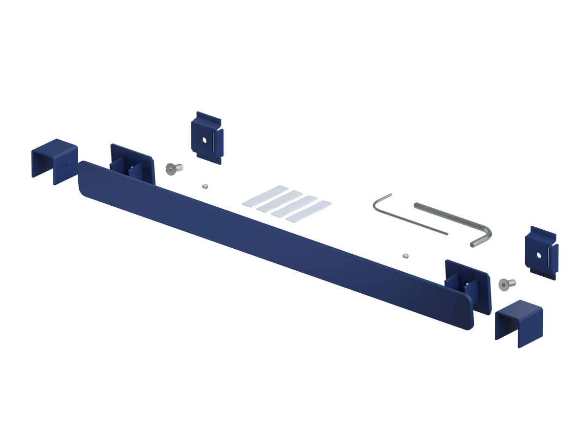 Cut-Out Zehnder Metropolitan Bar Decorative radiator Angled view